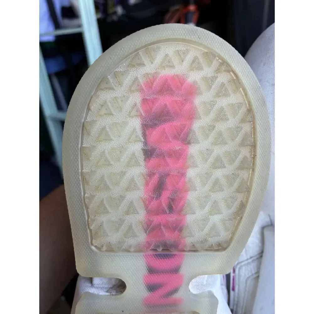 New Balance X Jaden Smith Mens White Pink Vision Racer Shoes Sneakers Size 8